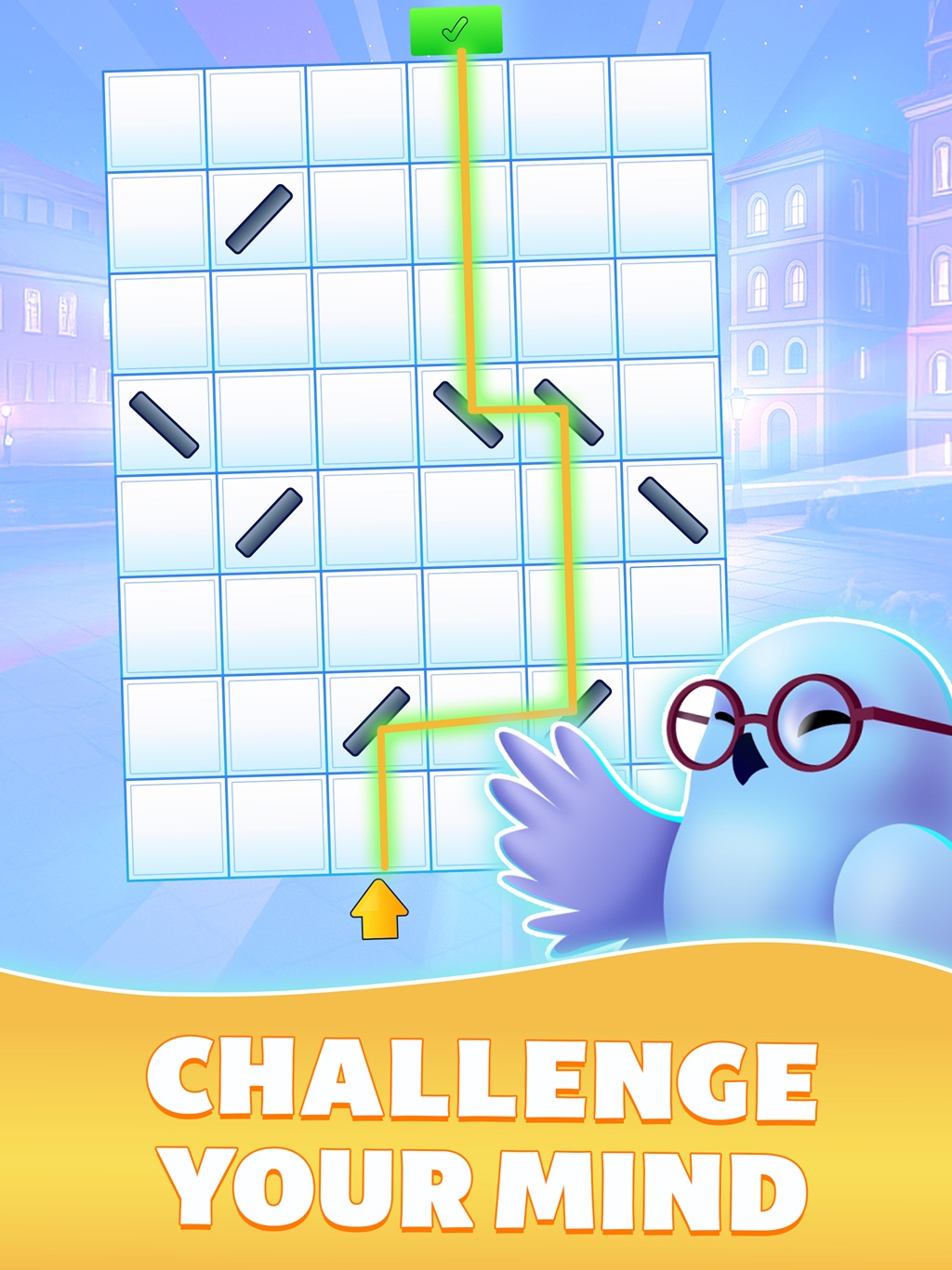 Skill challenge screen in Logic Master